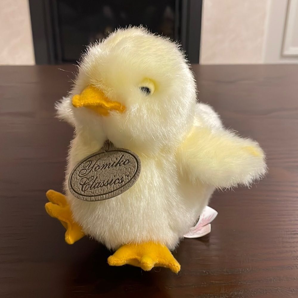 Russ Yomiko Classics Stuffed Plush Yellow Chick Duck Animal 6" Excellent Vintage